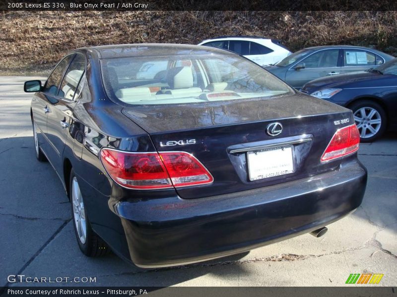 Blue Onyx Pearl / Ash Gray 2005 Lexus ES 330