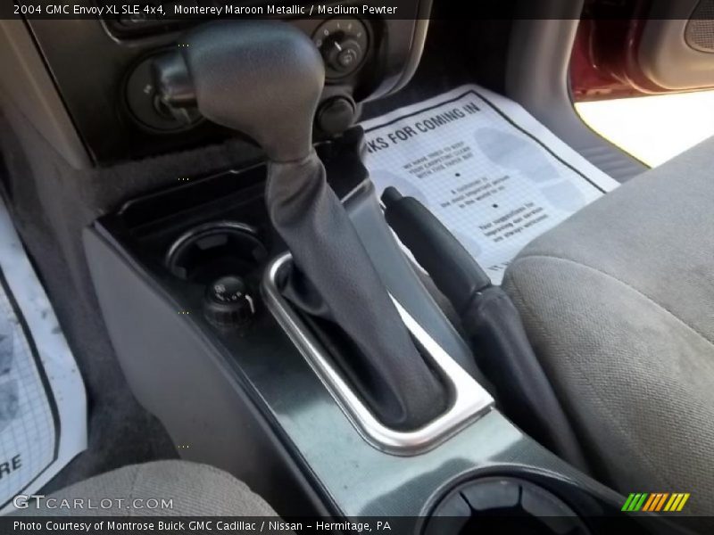Monterey Maroon Metallic / Medium Pewter 2004 GMC Envoy XL SLE 4x4