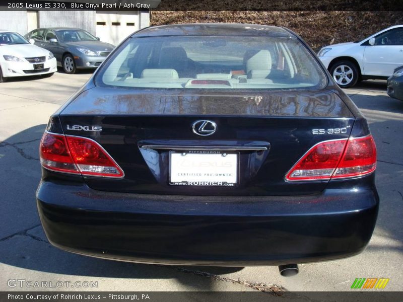 Blue Onyx Pearl / Ash Gray 2005 Lexus ES 330