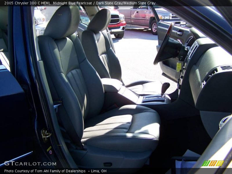 Midnight Blue Pearlcoat / Dark Slate Gray/Medium Slate Gray 2005 Chrysler 300 C HEMI