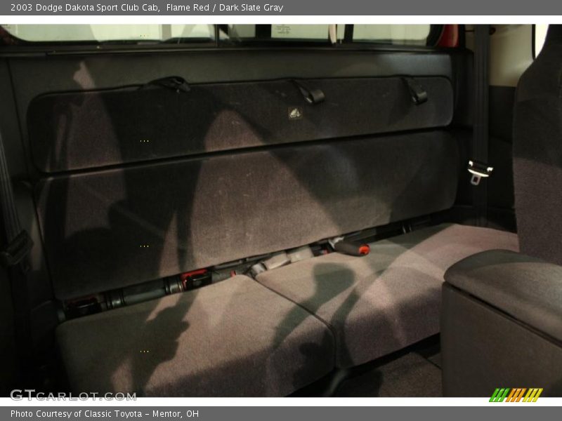 Flame Red / Dark Slate Gray 2003 Dodge Dakota Sport Club Cab
