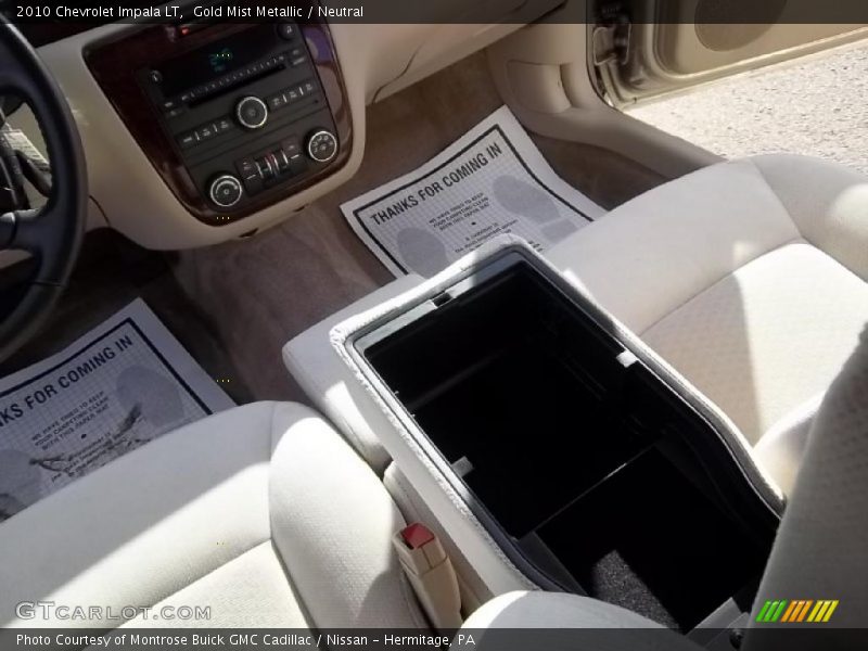 Gold Mist Metallic / Neutral 2010 Chevrolet Impala LT