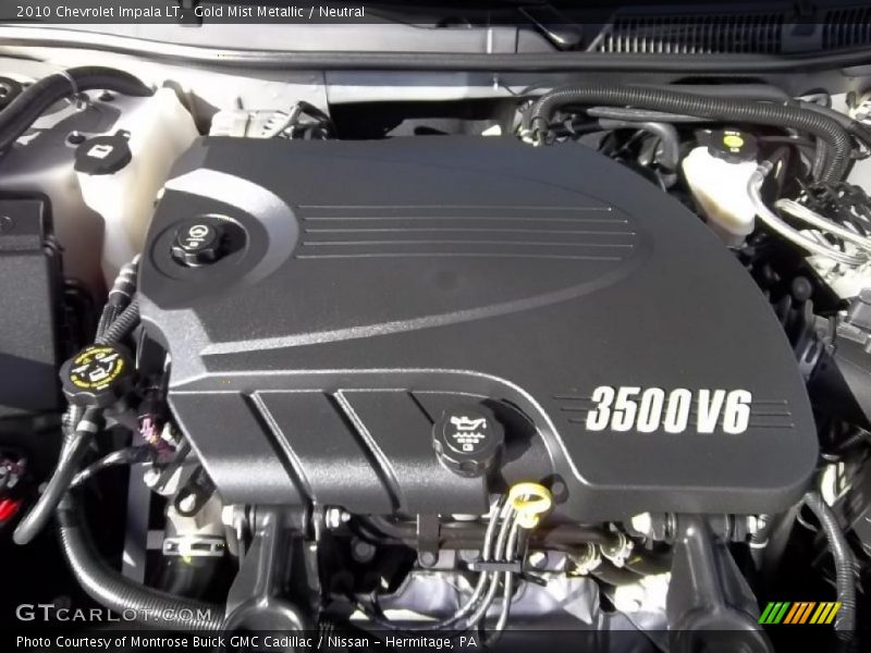 Gold Mist Metallic / Neutral 2010 Chevrolet Impala LT