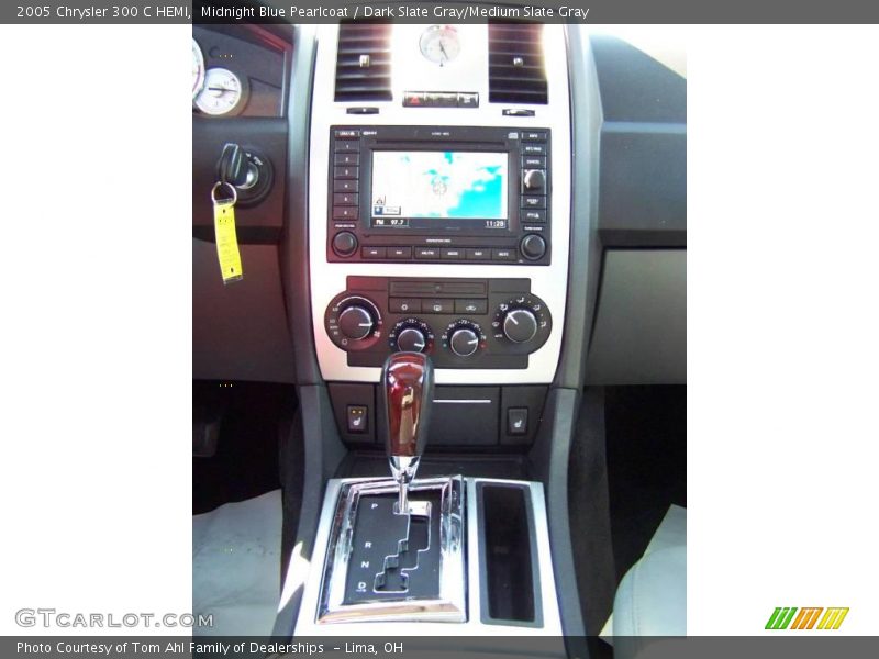 Midnight Blue Pearlcoat / Dark Slate Gray/Medium Slate Gray 2005 Chrysler 300 C HEMI