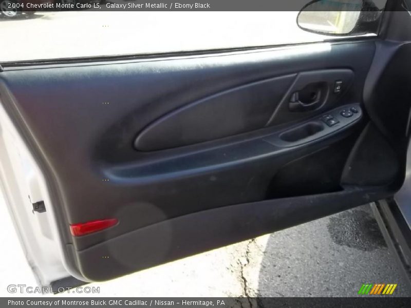 Galaxy Silver Metallic / Ebony Black 2004 Chevrolet Monte Carlo LS