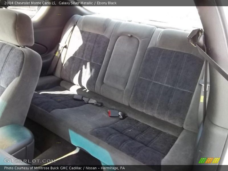Galaxy Silver Metallic / Ebony Black 2004 Chevrolet Monte Carlo LS