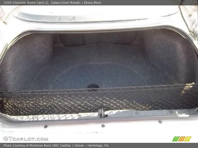 Galaxy Silver Metallic / Ebony Black 2004 Chevrolet Monte Carlo LS