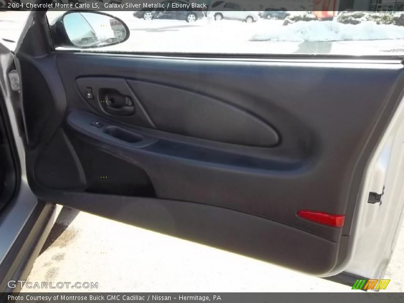 Galaxy Silver Metallic / Ebony Black 2004 Chevrolet Monte Carlo LS