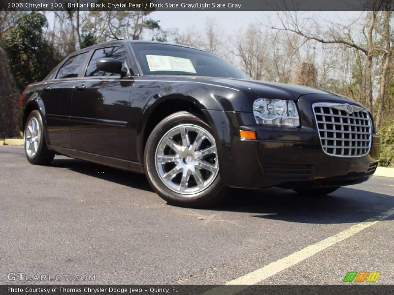 Brilliant Black Crystal Pearl / Dark Slate Gray/Light Slate Gray 2006 Chrysler 300