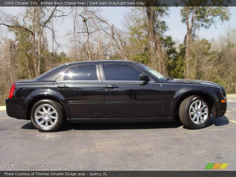 Brilliant Black Crystal Pearl / Dark Slate Gray/Light Slate Gray 2006 Chrysler 300