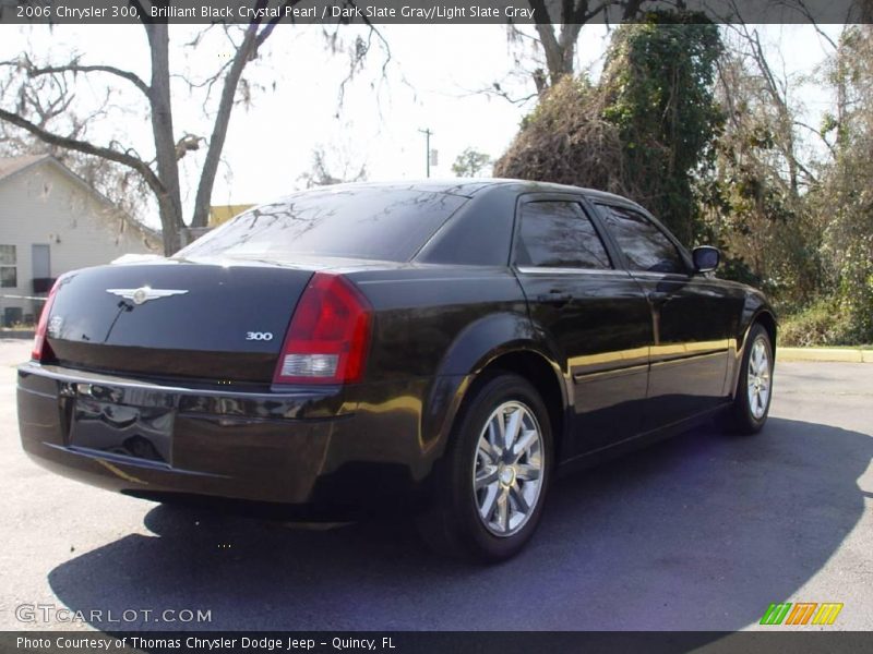 Brilliant Black Crystal Pearl / Dark Slate Gray/Light Slate Gray 2006 Chrysler 300