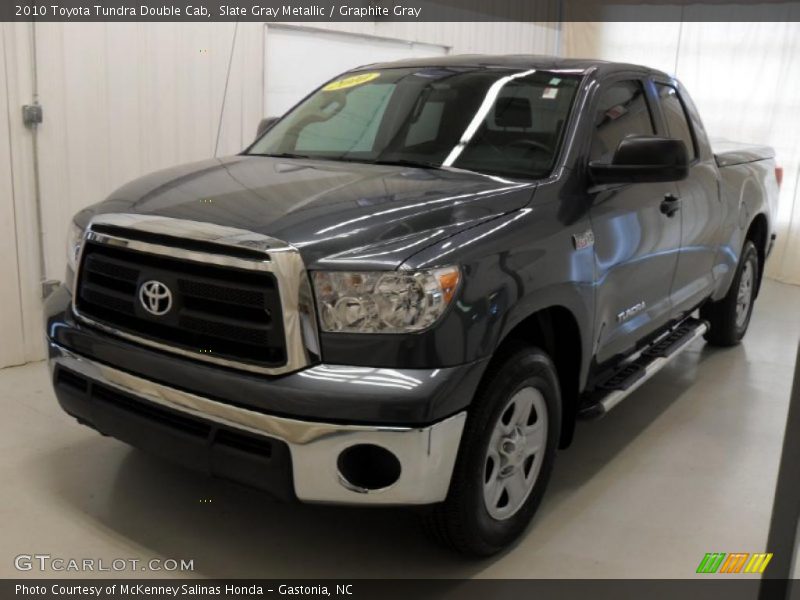 Slate Gray Metallic / Graphite Gray 2010 Toyota Tundra Double Cab