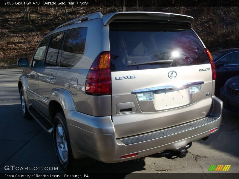 Dorado Gold Pearl / Ivory 2005 Lexus GX 470