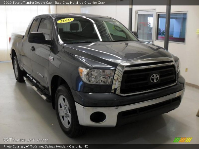 Slate Gray Metallic / Graphite Gray 2010 Toyota Tundra Double Cab