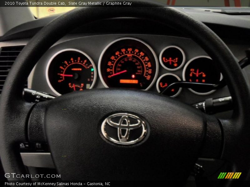 Slate Gray Metallic / Graphite Gray 2010 Toyota Tundra Double Cab