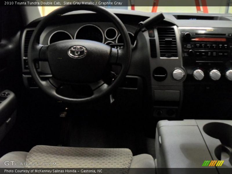Slate Gray Metallic / Graphite Gray 2010 Toyota Tundra Double Cab
