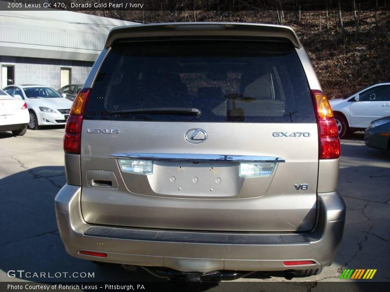 Dorado Gold Pearl / Ivory 2005 Lexus GX 470