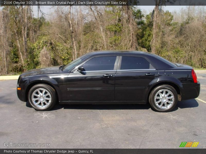 Brilliant Black Crystal Pearl / Dark Slate Gray/Light Slate Gray 2006 Chrysler 300