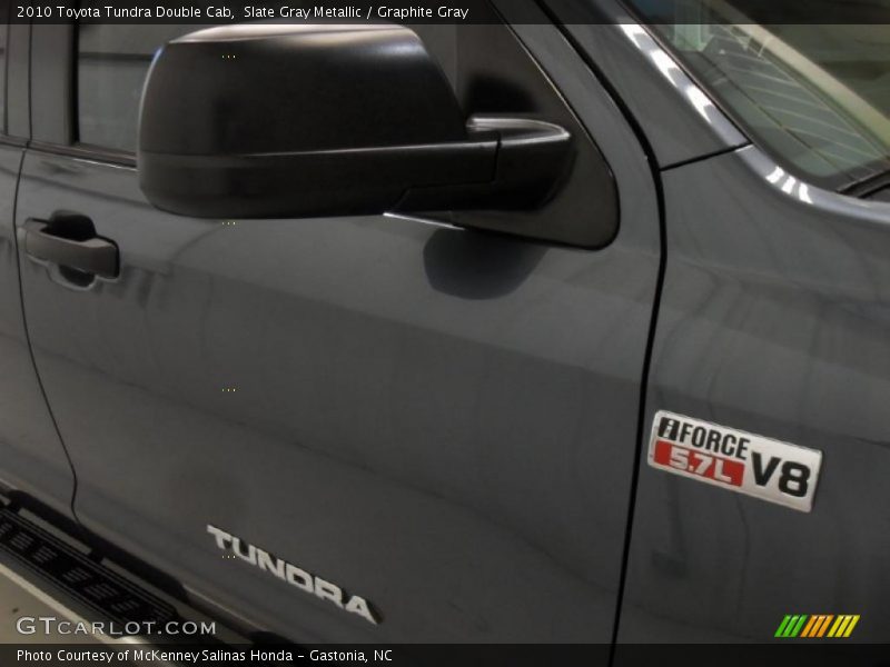 Slate Gray Metallic / Graphite Gray 2010 Toyota Tundra Double Cab