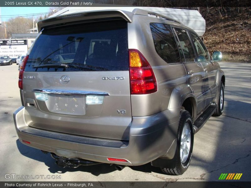 Dorado Gold Pearl / Ivory 2005 Lexus GX 470