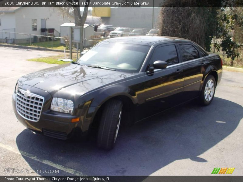 Brilliant Black Crystal Pearl / Dark Slate Gray/Light Slate Gray 2006 Chrysler 300