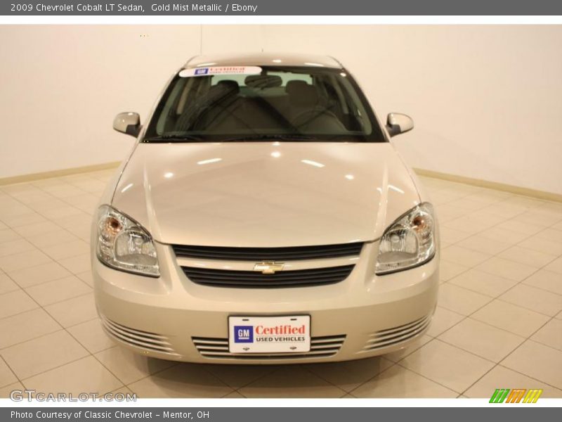 Gold Mist Metallic / Ebony 2009 Chevrolet Cobalt LT Sedan