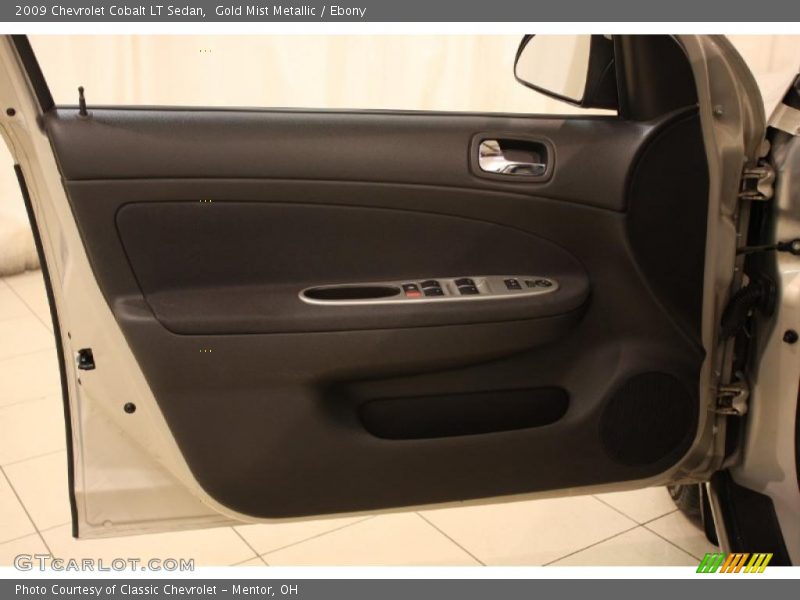 Gold Mist Metallic / Ebony 2009 Chevrolet Cobalt LT Sedan