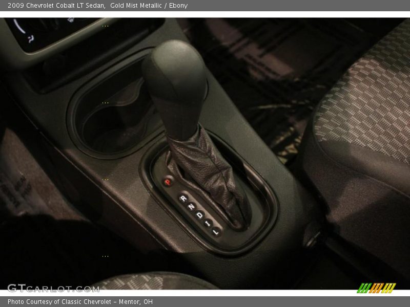 Gold Mist Metallic / Ebony 2009 Chevrolet Cobalt LT Sedan