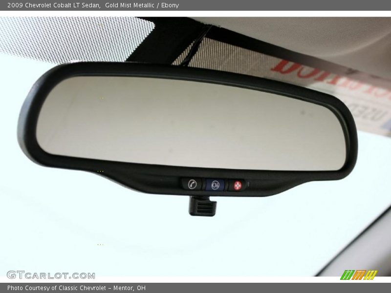 Gold Mist Metallic / Ebony 2009 Chevrolet Cobalt LT Sedan