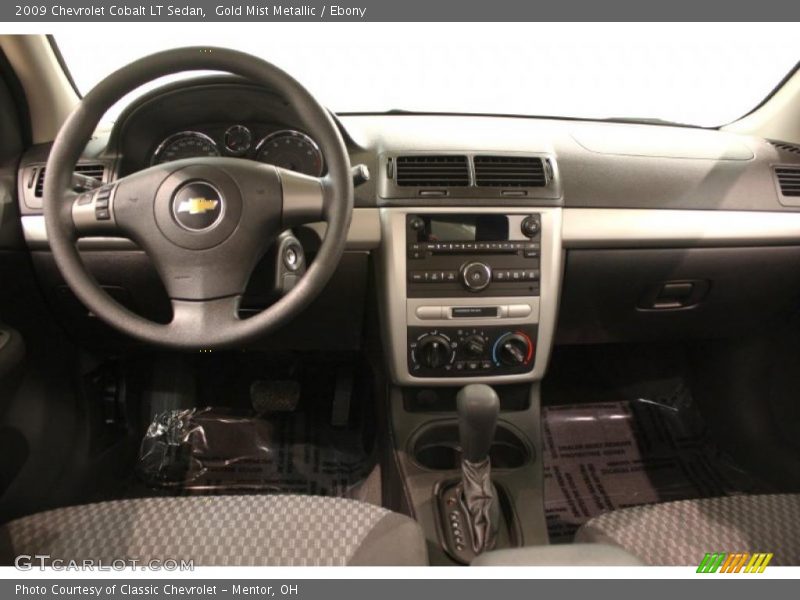 Gold Mist Metallic / Ebony 2009 Chevrolet Cobalt LT Sedan