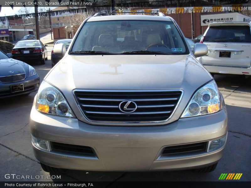 Dorado Gold Pearl / Ivory 2005 Lexus GX 470