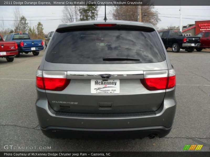 Mineral Gray Metallic / Dark Graystone/Medium Graystone 2011 Dodge Durango Express