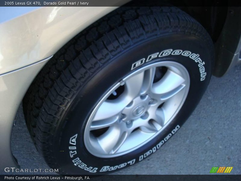 Dorado Gold Pearl / Ivory 2005 Lexus GX 470