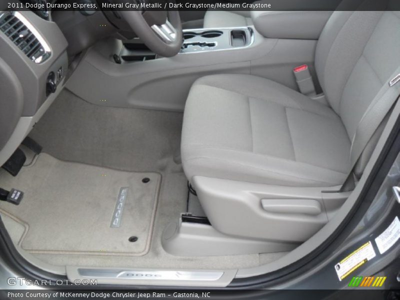  2011 Durango Express Dark Graystone/Medium Graystone Interior