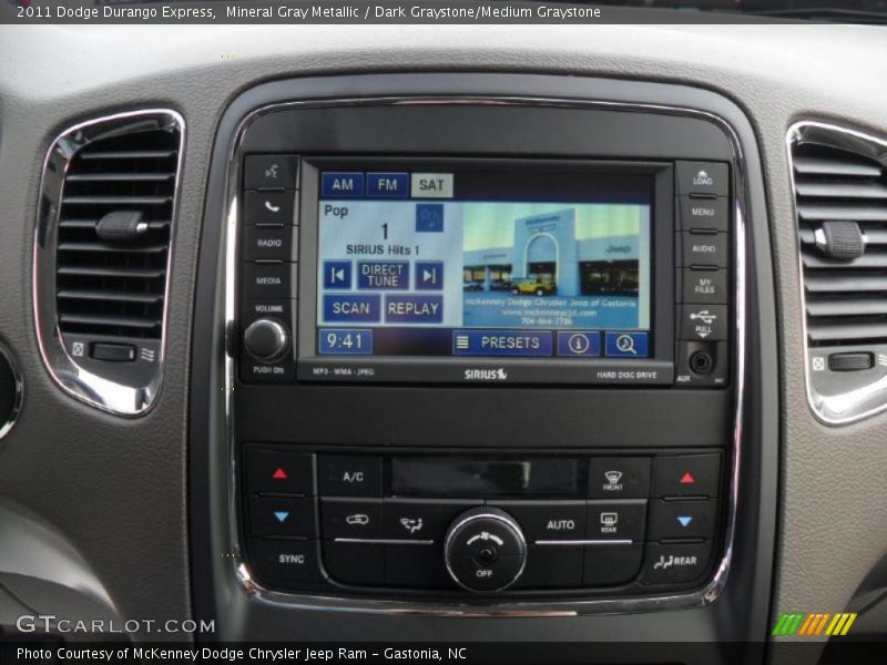 Controls of 2011 Durango Express
