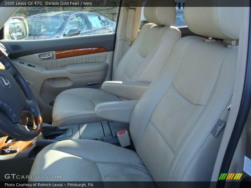 Dorado Gold Pearl / Ivory 2005 Lexus GX 470