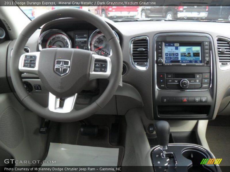 Dashboard of 2011 Durango Express
