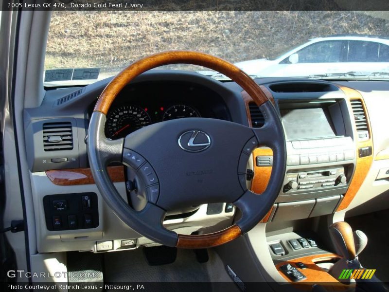 Dorado Gold Pearl / Ivory 2005 Lexus GX 470