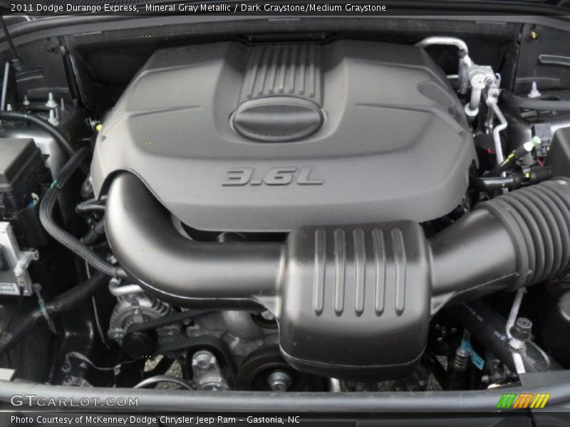  2011 Durango Express Engine - 3.6 Liter DOHC 24-Valve VVT Pentastar V6