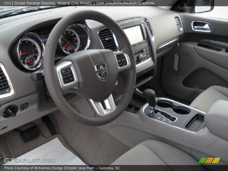 Dark Graystone/Medium Graystone Interior - 2011 Durango Express 