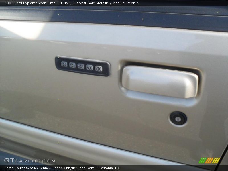 Harvest Gold Metallic / Medium Pebble 2003 Ford Explorer Sport Trac XLT 4x4