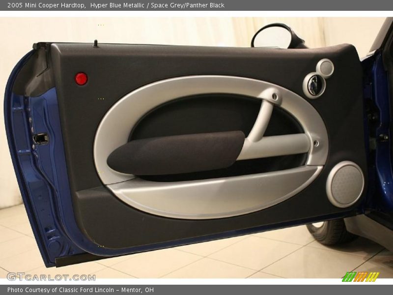 Hyper Blue Metallic / Space Grey/Panther Black 2005 Mini Cooper Hardtop