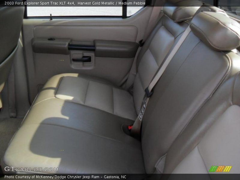 Harvest Gold Metallic / Medium Pebble 2003 Ford Explorer Sport Trac XLT 4x4