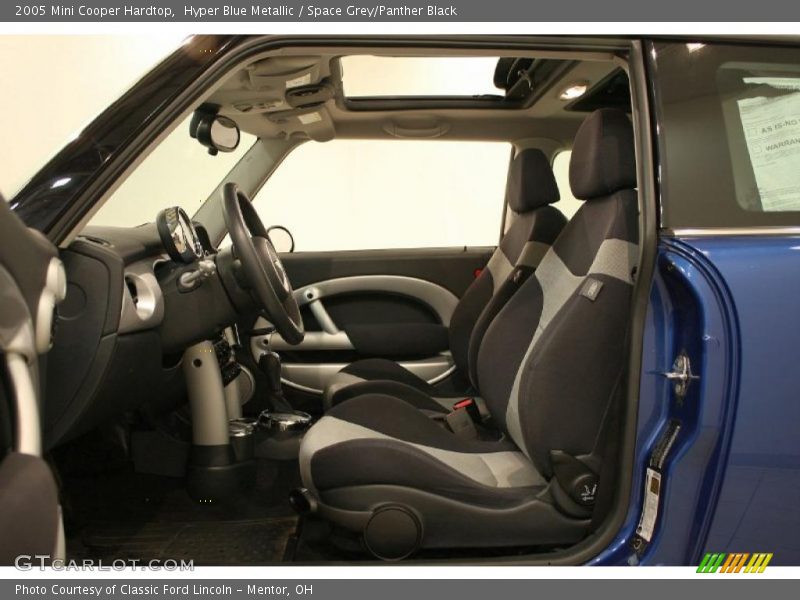 Hyper Blue Metallic / Space Grey/Panther Black 2005 Mini Cooper Hardtop