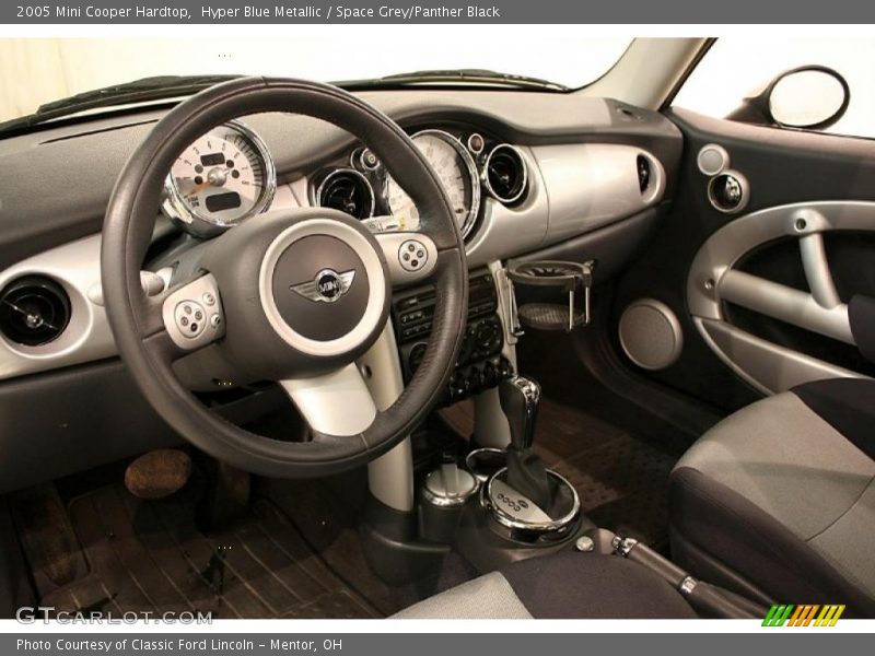 Hyper Blue Metallic / Space Grey/Panther Black 2005 Mini Cooper Hardtop