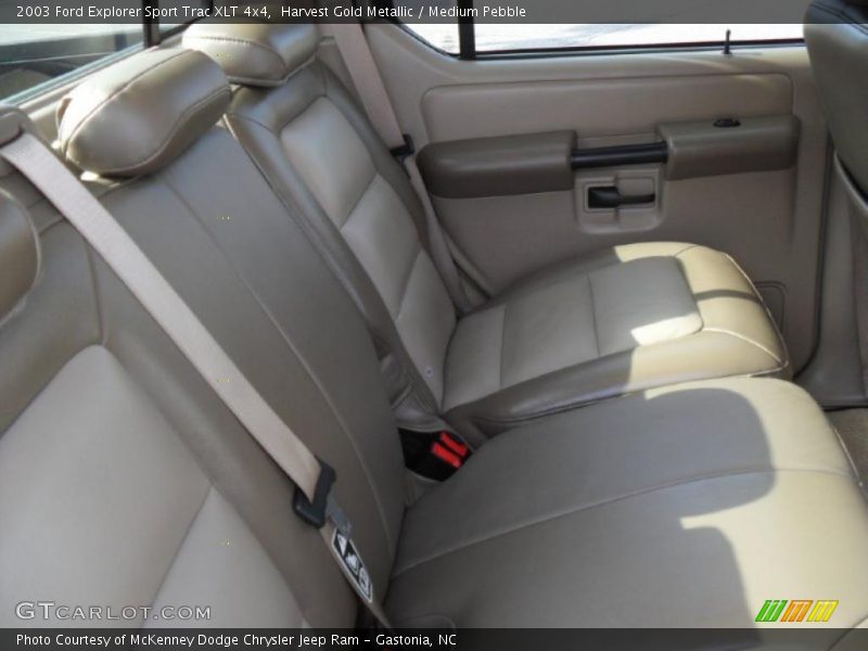 Harvest Gold Metallic / Medium Pebble 2003 Ford Explorer Sport Trac XLT 4x4
