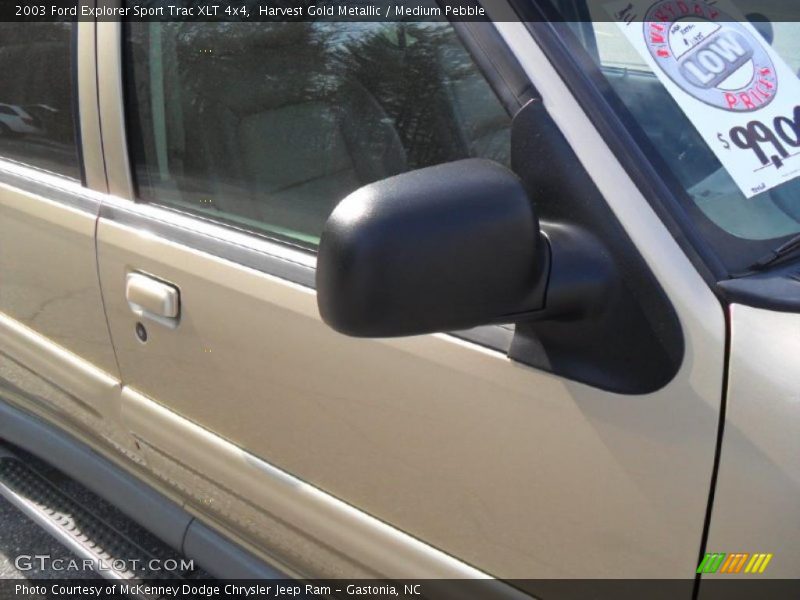 Harvest Gold Metallic / Medium Pebble 2003 Ford Explorer Sport Trac XLT 4x4