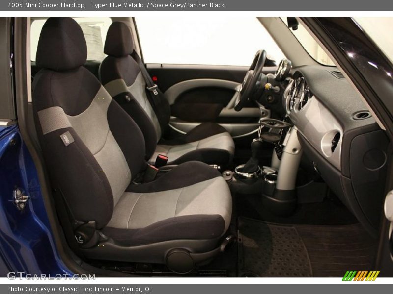 Hyper Blue Metallic / Space Grey/Panther Black 2005 Mini Cooper Hardtop