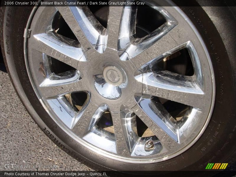 Brilliant Black Crystal Pearl / Dark Slate Gray/Light Slate Gray 2006 Chrysler 300