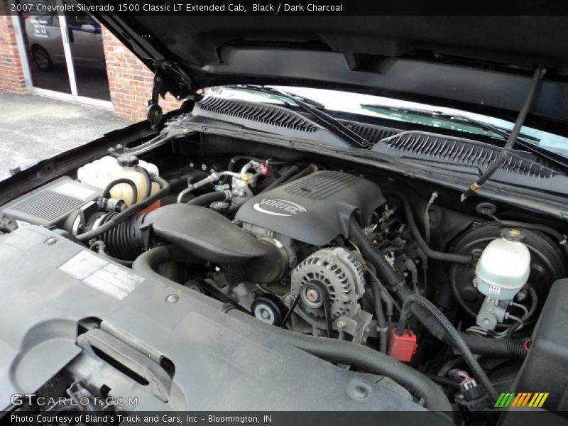 Black / Dark Charcoal 2007 Chevrolet Silverado 1500 Classic LT Extended Cab